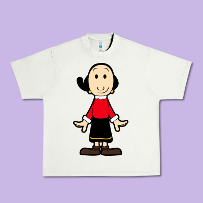Olive Oyl Urban Heavy Tee Designed By Artisfamous