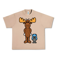 Burro rocky and bullwinkle Urban Heavy Tee - artisFamous
