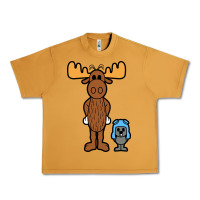 Peanut Butter rocky and bullwinkle Urban Heavy Tee - artisFamous
