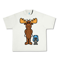 Pistachio rocky and bullwinkle Urban Heavy Tee - artisFamous