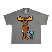 Tornado rocky and bullwinkle Urban Heavy Tee - artisFamous