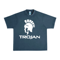 Midnight Navy trojan condoms champion Urban Heavy Tee - artisFamous