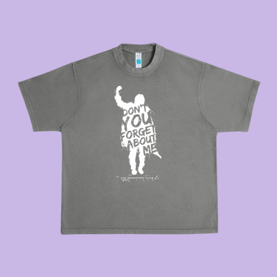 Breakfast Club Don't You Forget About Me Urban Heavy Tee Designed By Artisfamous