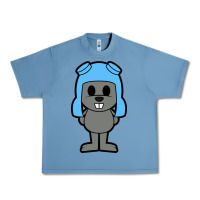 Pebble Blue rocky the squirrel Urban Heavy Tee - artisFamous