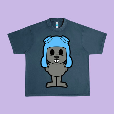 Rocky The Squirrel Urban Heavy Tee Designed By Artisfamous