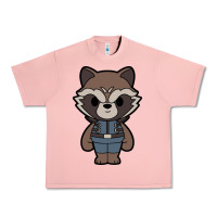 Salmon rocket racoon chibi Urban Heavy Tee - artisFamous