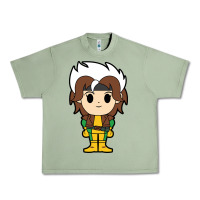 Oil Green rogue x men chibi Urban Heavy Tee - artisFamous