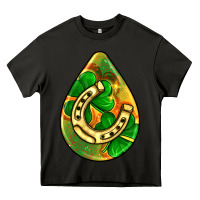Asphalt st.patrick's teardrop earrings Heavy Core Tee - FaDigitalArtStudio