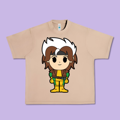 Rogue X Men Chibi Urban Heavy Tee Designed By Artisfamous