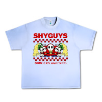 Grape Ice shy guys burger and fries Urban Heavy Tee - artisFamous