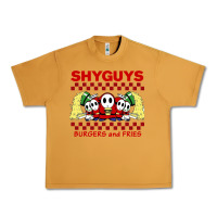 Peanut Butter shy guys burger and fries Urban Heavy Tee - artisFamous