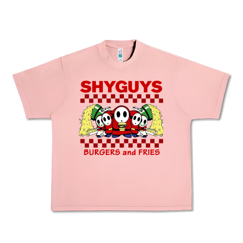 Shy Guys Burger And Fries Urban Heavy Tee by artisFamous | Teevron