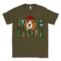 Army Green Christmas dog mom beagle Classic Tee - RanaPortraitStore