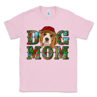 Bubblegum Pink Christmas dog mom beagle Classic Tee - RanaPortraitStore