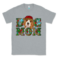 Heather Grey Christmas dog mom beagle Classic Tee - RanaPortraitStore