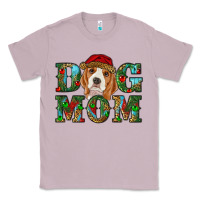 Lilac Christmas dog mom beagle Classic Tee - RanaPortraitStore
