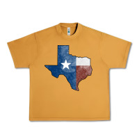 Peanut Butter Texas Watercolor Map Urban Heavy Tee - Jasminsmagicworld