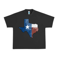 Pigment Black Texas Watercolor Map Urban Heavy Tee - Jasminsmagicworld