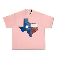 Salmon Texas Watercolor Map Urban Heavy Tee - Jasminsmagicworld