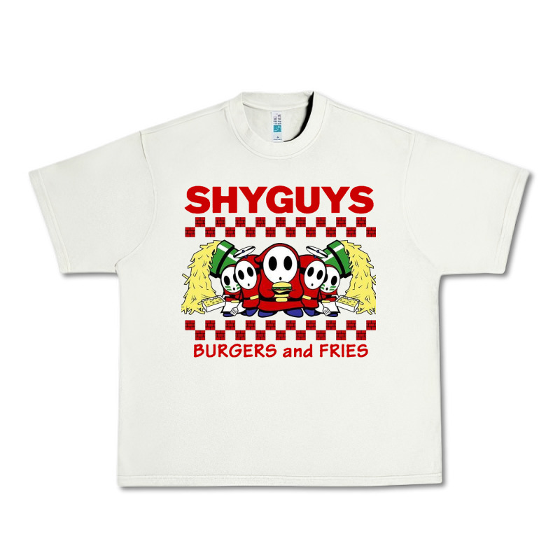 Shy Guys Burger And Fries Urban Heavy Tee by artisFamous | Teevron