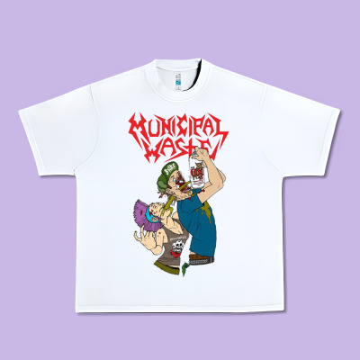 Municipal Waste New Urban Heavy Tee Designed By Artisfamous