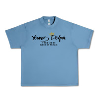 Pebble Blue Rest in Peace Young Dolph Urban Heavy Tee - artisFamous
