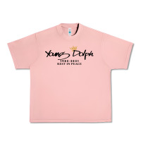 Salmon Rest in Peace Young Dolph Urban Heavy Tee - artisFamous