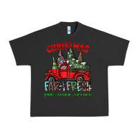 Pigment Black christmas farm fresh Urban Heavy Tee - CowhideDigitalArt