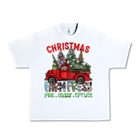 White christmas farm fresh Urban Heavy Tee - CowhideDigitalArt
