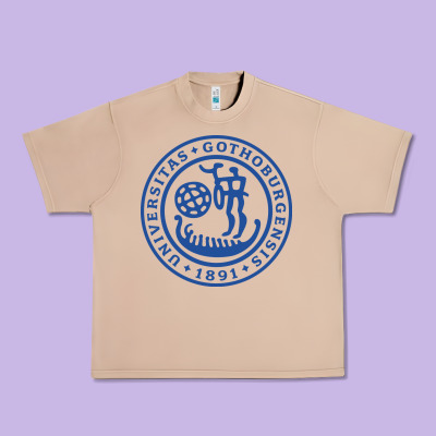 University Of Gothenburg Urban Heavy Tee Designed By Artisfamous