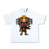 White Funko Pop Urban Heavy Tee - artisFamous