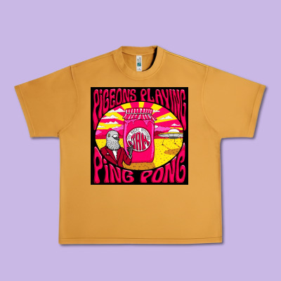 Best Pigeons Playing Ping Pong Music Urban Heavy Tee Designed By Artisfamous