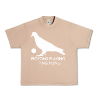 Burro Best Pigeons Playing Ping Pong Music Urban Heavy Tee - artisFamous