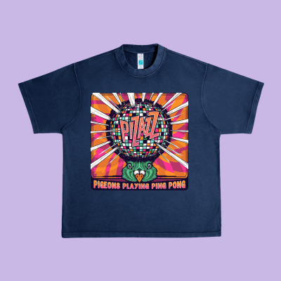 Best Pigeons Playing Ping Pong Music Urban Heavy Tee Designed By Artisfamous