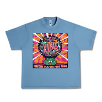 Pebble Blue Best Pigeons Playing Ping Pong Music Urban Heavy Tee - artisFamous