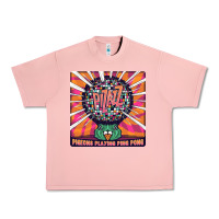 Salmon Best Pigeons Playing Ping Pong Music Urban Heavy Tee - artisFamous