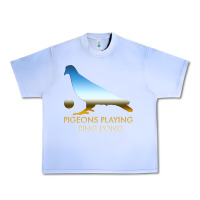 Grape Ice Best Pigeons Playing Ping Pong Music Urban Heavy Tee - artisFamous