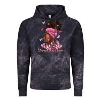 Cloud Black stronger than cancer Vintage Hoodie - BarkalooDesign