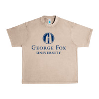 French Oak George Fox College Design Urban Heavy Tee - artisFamous