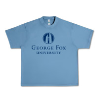 Pebble Blue George Fox College Design Urban Heavy Tee - artisFamous