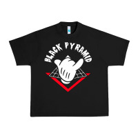 Black black pyramid Urban Heavy Tee - artisFamous