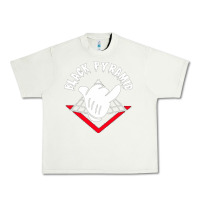 Pistachio black pyramid Urban Heavy Tee - artisFamous