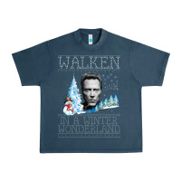 Midnight Navy christopher walken Urban Heavy Tee - artisFamous