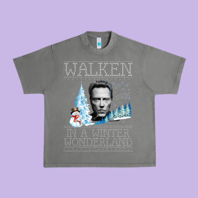 Christopher Walken Urban Heavy Tee Designed By Artisfamous