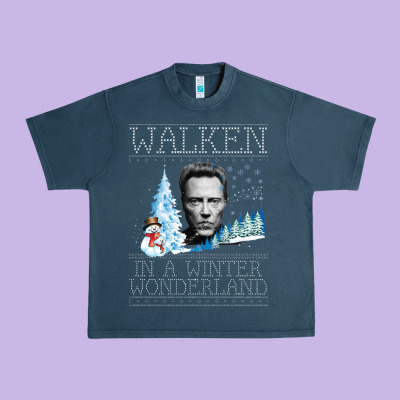Christopher Walken Urban Heavy Tee Designed By Artisfamous