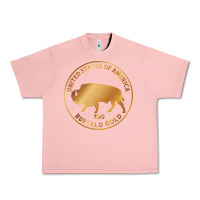 Salmon Buffalo Gold Native American - Bison Urban Heavy Tee - artisFamous