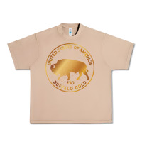 Burro Buffalo Gold Native American - Bison Urban Heavy Tee - artisFamous
