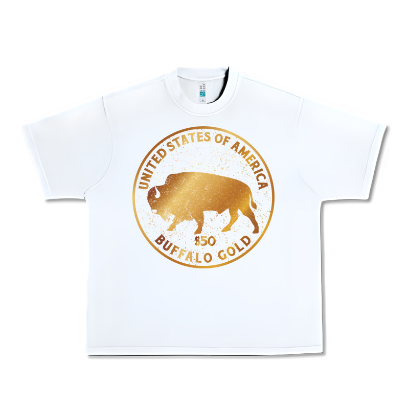 Buffalo Gold Native American - Bison Urban Heavy Tee by artisFamous | Teevron