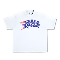 White blue speed racer 80s   speed racer Urban Heavy Tee - artisFamous