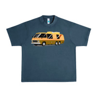Midnight Navy 1970s gmc motorhome gmc motorhome Urban Heavy Tee - artisFamous